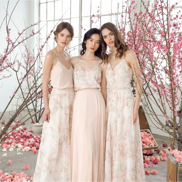 Jenny Yoo x BHLDN Bianca Bridesmaid/ Prom Color: Whipped Apricot - Picture 16 of 16
